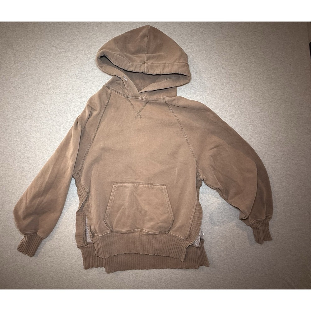 American Eagle Youth Xs Brown Pull Over Hooded Sweater